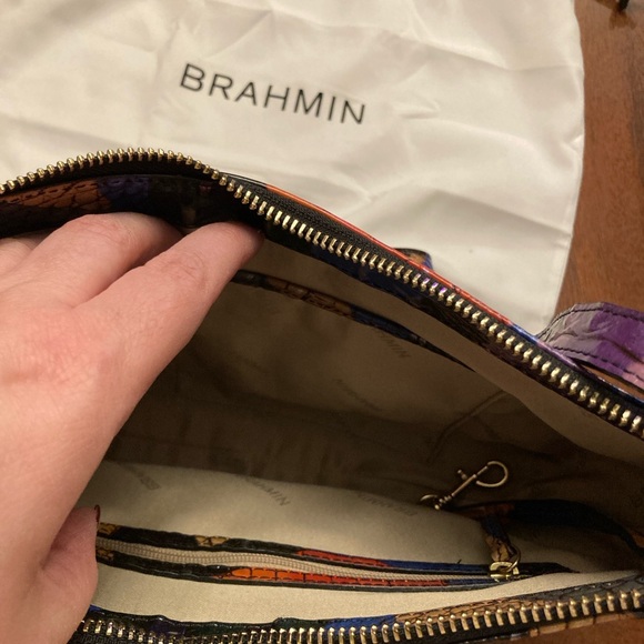 Brahmin Bag NWT Shayna Ambience Melbourne Genuine Leather with dust bag - Picture 3 of 4